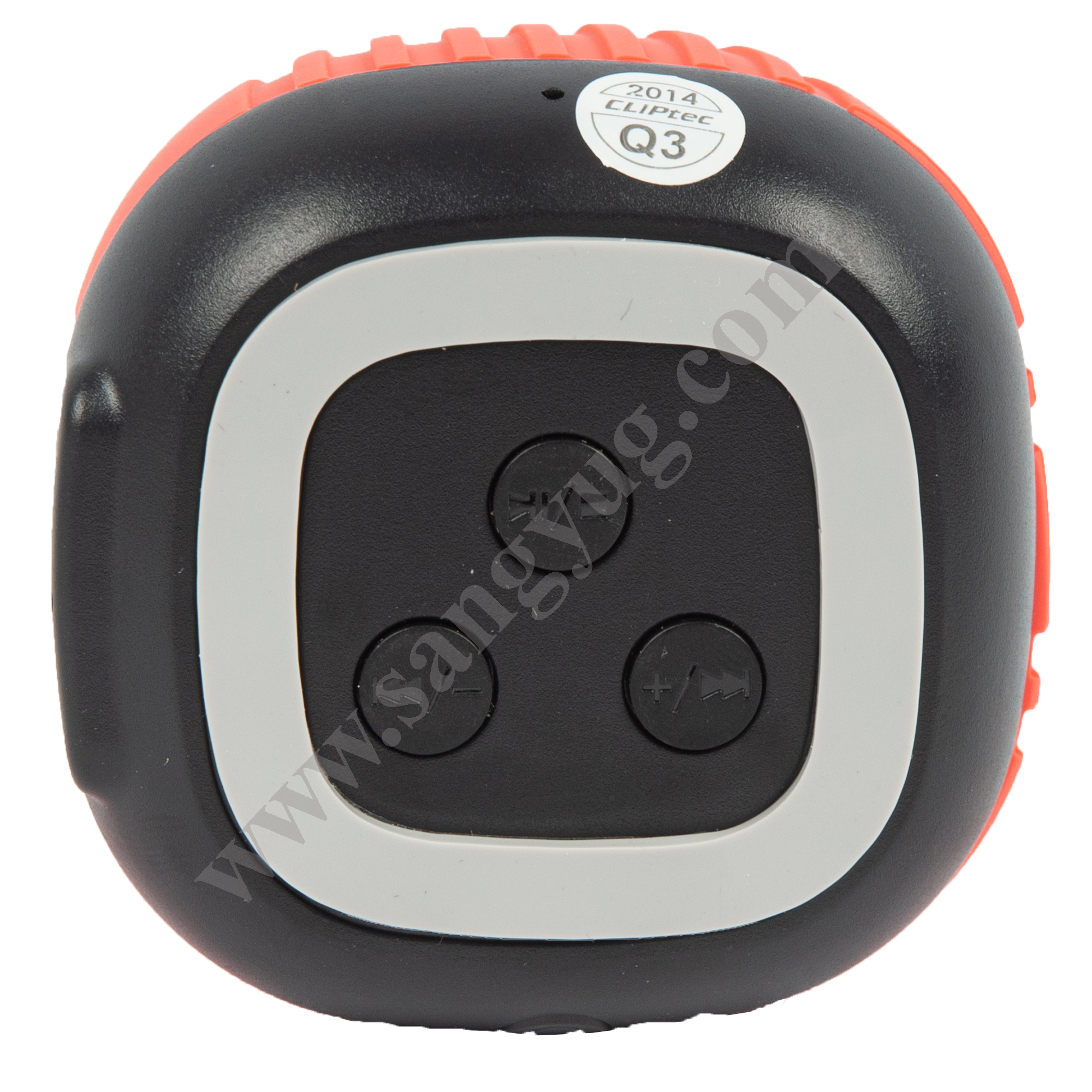 Color-Wave Portable Bluetooth Speaker - Extra Cover Grey/Blue/Red Cliptec Black - Image 2