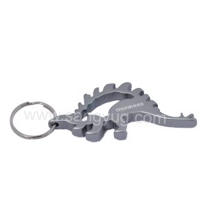 Aluminum Bottle Opener - Stegosaurus, Munkees