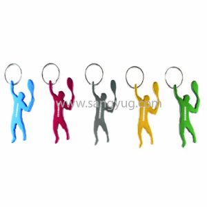 Aluminum Bottle Opener - Tennis Player, Munkees