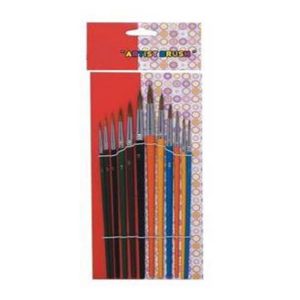 Artist Brushes Small Size 12PcsPkt