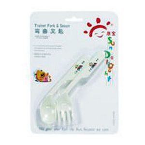 Baby Trainer Fork & Spoon Set Sundelight 33021