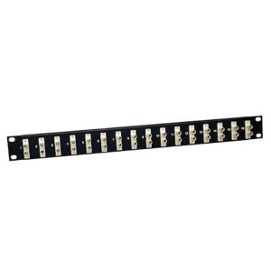 16-Port Fiber Patch Panel, 1U (St/St), Multimode Or Singlemode Tripp-Lite