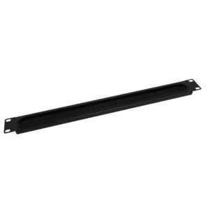 1U Cable Pass - Through Panel W/ Brush Strip Tripp-Lite Sr1Ubrush Black Plastic