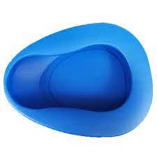 Blue Plastic Bedpan For Stool