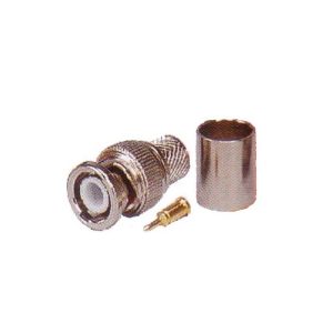Bnc Plug To Crimp Type Connector For Rg6/17A U/179U/213U