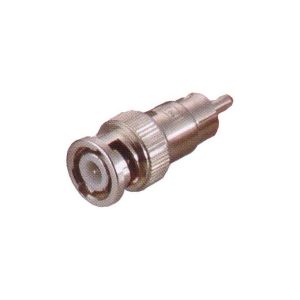 Bnc Plug To Rca Plug Adaptor Connector