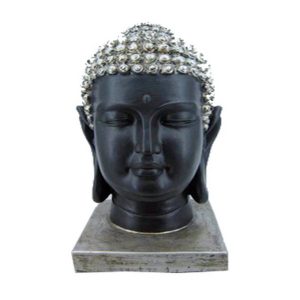 Buddha Head Ivory Gold Decor – Peaceful Zen Art Sculpture | Shop Online Nairobi, Fast 24hr Delivery