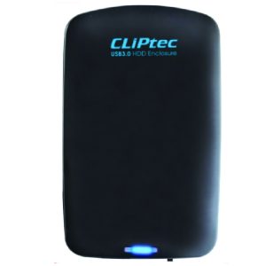 2.5inch Usb 3.0 Sata Hdd Enclosure Cliptec Black