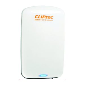 2.5inch Usb 3.0 Sata Hdd Enclosure Cliptec White