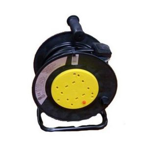 Cable Reel with 20M Length H05VV-F 3G1 – 4 Way | Sunpower Heavy-Duty Power Reel
