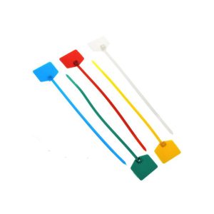 Cable Ties With Marking Tag, Pack Of 100 Thick 200Mm Sunpower White