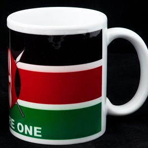 Ceramic Coffee Mug, Kenya Sunpower Mug | Authentic African-Inspired Drinkware