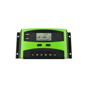 Charge Controller 30Amp With Digital Display & 2Xusb Output - 12/24V Green