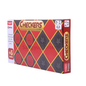 Checkers Plus 5 Games, Age 7 Plus, Funskool