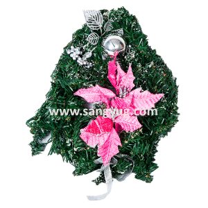 Christmas Wreath Green With Gold Decoration 30Cm