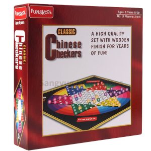 Classic Chinese Checkers, Age 6Y & Up, 2-6 Players, Funskool