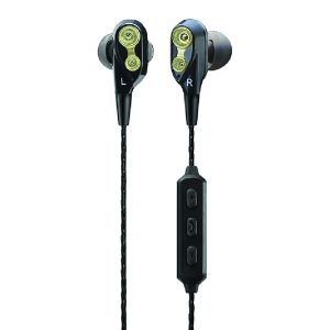 Cliptec Dual Dynamic Drivers Bluetooth Earphone (Air-2Soul) Gray