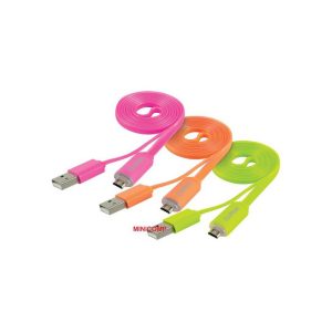Cliptec The Light-Usb2.0 Micro-B Cable With Charging Light Cliptec Orange