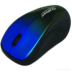 Cliptec Xilent Ii - 2.4Ghz Wireless Silent Mouse (Blue/Black)
