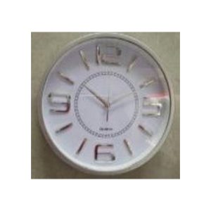 Clock Yf572Z2, Round With Golden Numbers