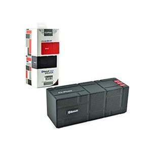 Color-Beat Bluetooth Speaker With Portable Charger Cliptec Black