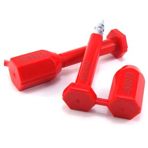 HSS-011 Container Seal, Red, 87*34*8Mm Dimension 87Mm*34Mm Tensile Strength:12Kn