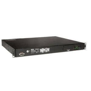 3.2-3.8Kw Single-Phase Ats/Metered Pdu, 200-240V (8 C13 & 2 C19), 2 C20, 12Ft Cord, 1U Rack-Mount, Taa