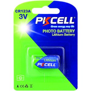 CR123A Photo Lithium Battery 3.0V by PKCELL — Reliable Power for Your Devices