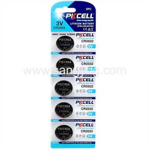 CR2032 3.0V Lithium Battery, PKCELL, Pack Of 5 — Reliable Power for Everyday Electronics