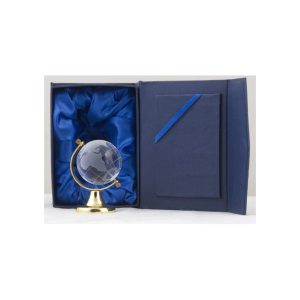 Crystal Globe Prestige Trophy – Large Elegant Glass Display | Shop Online Nairobi, Fast 24hr Delivery