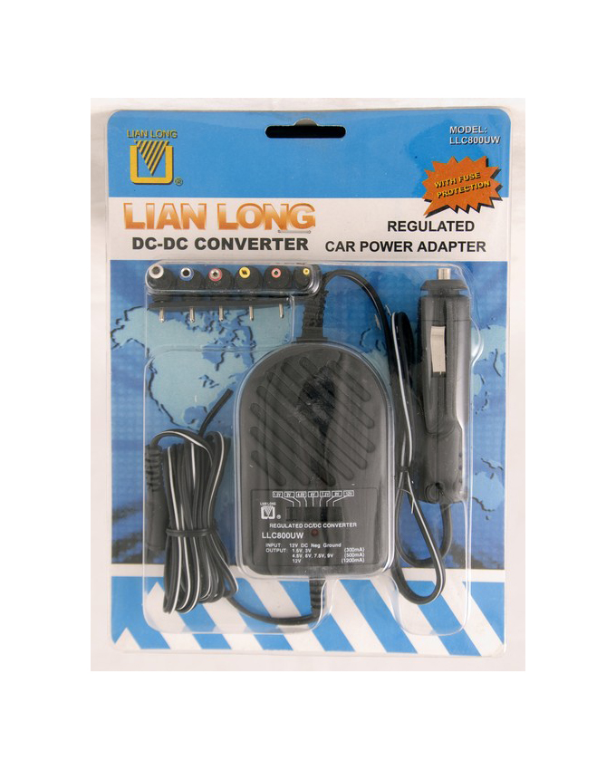 Dc To Dc Car Converter Regulated 800Mah Lianlong