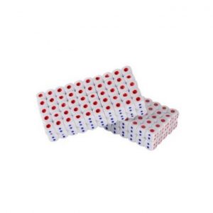 Dice White 14.7mm Packs Of 100 Dice Price Per Piece
