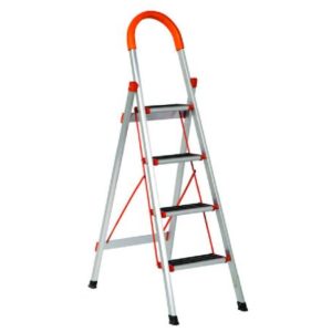 4 Step Stainless Steel Ladder - RL202-4SS