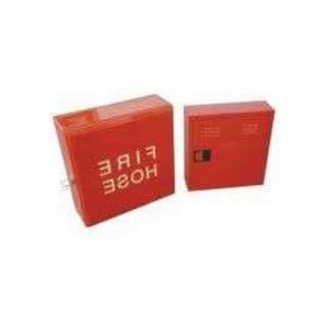 595*595*295Mm Cabinet, Surface Mount, Complete With 1.2 Mm Thick Electro-Galvanized Steel, Red Finish Wired Glass Door. Wet Riser