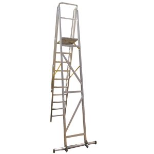 9 Rung, 2.5M Height,Platform Type Ladder Sunpower