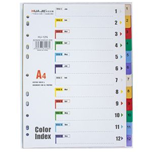 12 Page Index - Pp Material HUAJIE