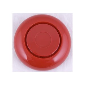 Abs Electronic Fire Siren, 6inch, Red Color, Works On Both 12Vdc (Low Noise), And 24Vdc, Louder Noise.