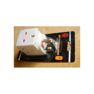 Adaptor Plug 3 Way BT Type with Fuse Protection – Sunpower | Safe Multi-Device Powering