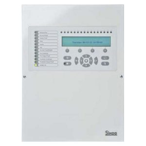 Addressable Fire Alarm Control Panel, Compatible With One Battery 12 V/18 Ah