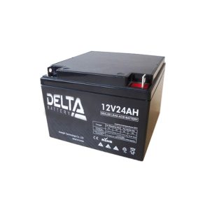 12V 24Ah Sealed Solar Battery, Delta — Reliable Power for Your Solar System