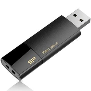Flash Disk Blaze B05 Usb3.0, 16Gb Silicon Power Black