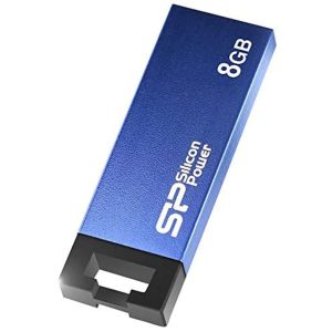 Flash Disk Touch 835 Waterproof 8Gb Silicon Power Blue