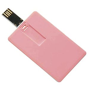 Flash Disk, Credit Card Type, Slide And Open 16Gb Red