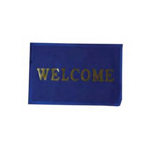Door Mat With Written Welcome On It Asstd Color 35*50Cm