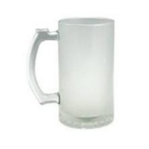 Glass Beer Mug 16Oz Transparent Sublimation – Durable, Custom-Ready Glassware
