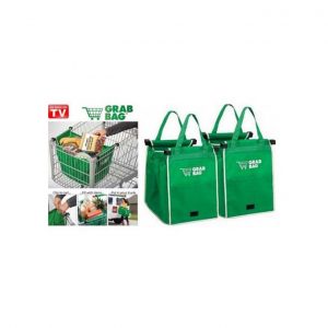 Grab Bag. Clip To Cart Shopping Bag,
