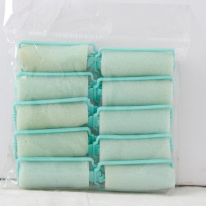 Green Sponge Rollers, 10 In Polybag
