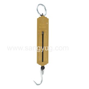 Handing Scale Pocket Balance Max 50Kg Brass Material With Hook