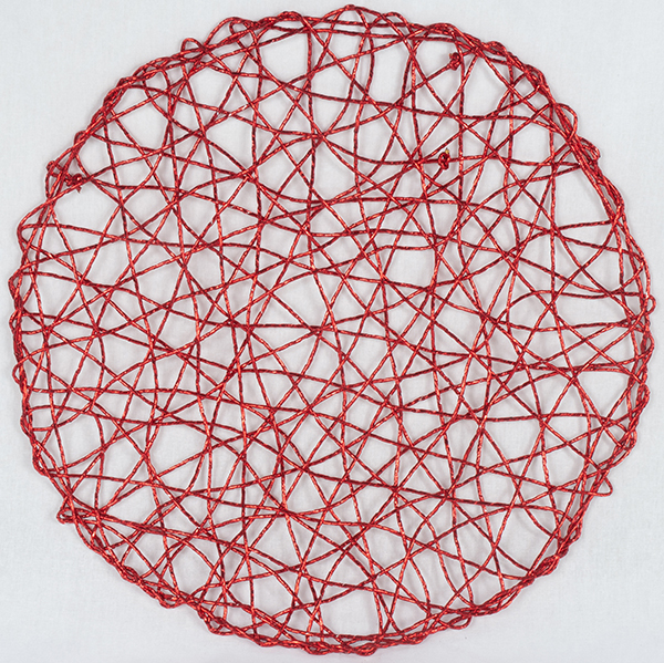 Hanging / Desktop Round Shiny Decoratiion 38x38cm