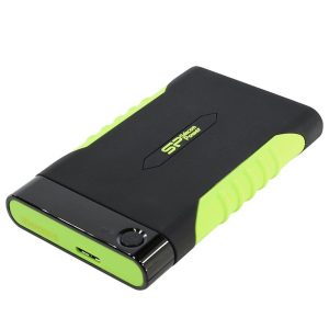 Hard Drive Armor, Usb 3.0 Win8/Mac 1Tb Silicon Power Black/Green